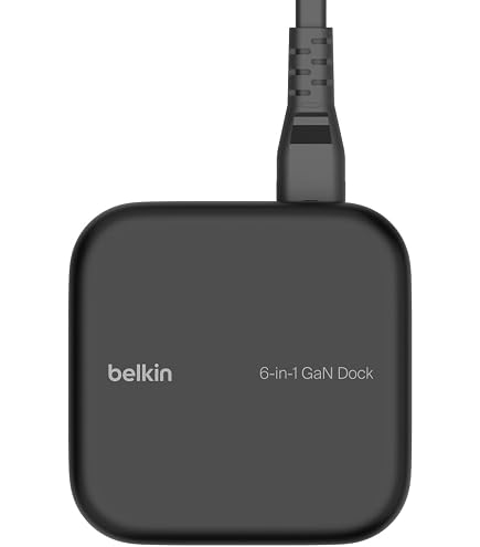 Belkin Thunderbolt 4 Dock Pro, Single 8K @ 60Hz, Dual 4K Display